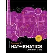 Prentice Hall Mathematics Course 3 Common Core (2013 Edition) 9781256737223