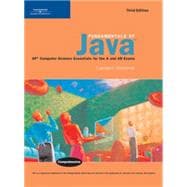 Fundamentals of Java : AP Computer Science Essentials for the A and AB Exams 9780619267230