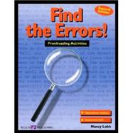 Find the Errors!: Proofreading Activities