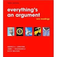Everything's an Argument : With Readings 9780312407247