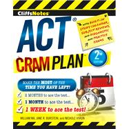 Cliffsnotes Act Cram Plan 9780544227262
