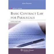 Basic Contract Law for Paralegals 9780735587267