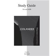 Study Guide to accompany Macroeconomics 9780077247270