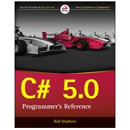 C# 5.0 Programmer's Reference 9781118847282