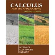 Calculus and Its Applications, Expanded Version Plus NEW MyMathLab with Pearson eText -- Access Card Package 9780321867308