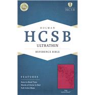HCSB Ultrathin Reference Bible, Pink LeatherTouch 9781586407308