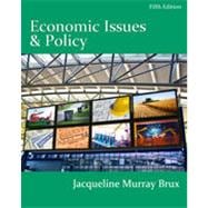 Economic Issues and Policy, 5th Edition 9781133457312