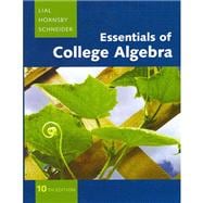Essentials of College Algebra with MML/MSL Student Access Code Card 9780321687319