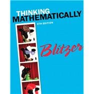 Thinking Mathematically, 6/e 9780321867322