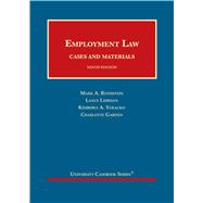 Employment Law, Cases and Materials 9781683287322