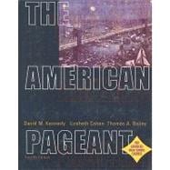 The American Pageant 9780618247325