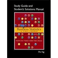 Student Solutions Manual for Business Statistics A First Course 9780132807326