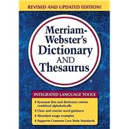 Merriam-Webster's Dictionary and Thesaurus 9780877797326