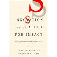 Innovation and Scaling for Impact 9780804797344