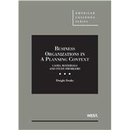 Business Organizations in a Planning Context 9780314287359