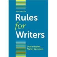 Rules for Writers 9780312647360