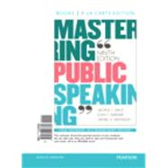Mastering Public Speaking, Books A La Carte Edition 9780134047362