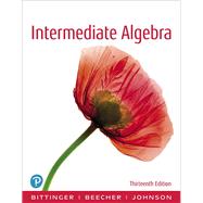 INTERMEDIATE ALGEBRA 9780134707365