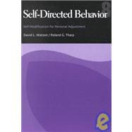 Self-Directed Behavior Self-Modification for Personal Adjustment 9780534527365