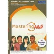 MasteringA&P with Pearson eText -- Standalone Access Card -- for Fundamentals of Anatomy & Physiology 9780321737366