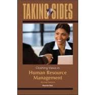 Taking Sides: Clashing Views in Human Resource Management 9780073527369