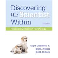Discovering the Scientist Within Research Methods in Psychology 9781319107369