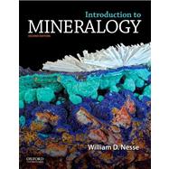 Introduction to Mineralogy 9780199827381