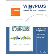 Contemporary Business, 17th Edition Loose-Leaf Print Companion 9781119257387