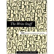 The Write Stuff: 500 Prompts to Jumpstart Your Writing 9781441317391