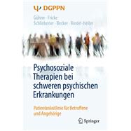 Psychosoziale Therapien Bei Schweren Psychischen Erkrankungen 9783662587393