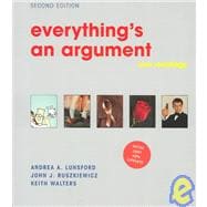 Everything's an Argument with Readings : With 2001 APA Update 9780312397395