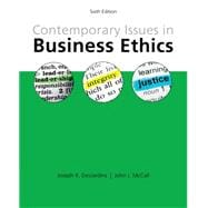 Contemporary Issues in Business Ethics 9781285197401