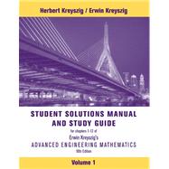 Advanced Engineering Mathematics, Student Solutions Manual, 10th Edition 9781118007402