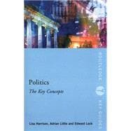Politics: The Key Concepts 9780415497404