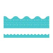 Blue Batik Scalloped Borders 9781483857404