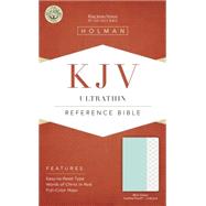 KJV Ultrathin Reference Bible, Mint Green LeatherTouch, Indexed 9781433617416