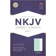 NKJV Compact Ultrathin Bible, Mint Green LeatherTouch 9781433617447