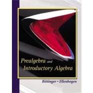 Prealgebra and Introductory Algebra 9780321227454
