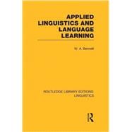 Applied Linguistics and Language Learning 9781138987456