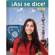 Asi se Dice Level 1 Student Textbook 9780021367474