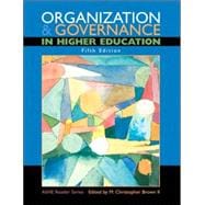Organization and Governance in Higher Education 9780536607492