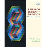 Research Design and Methods: A Process Approach with Student CD-ROM and PowerWeb 9780072977493