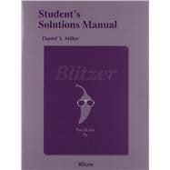 Student's Solutions Manual for Precalculus 9780321837493