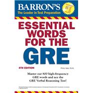 Barron's Essential Words for the GRE 9781438007496