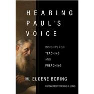 Hearing Paul’s Voice 9780802877505