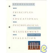 Study Guide for Sax's Principles of Educational and Psychological Measurement and Evaluation, 4th