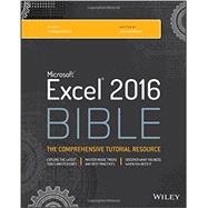 Microsoft Excel 2016 Bible 9781119067511