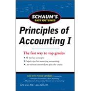 SCHAUM'S EASY OUTLINE OF PRINCIPLES OF ACCOUNTING 9780071777520