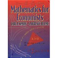 Mathematics for Economists 9780393117523