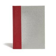 KJV Study Bible, Crimson/Gray Cloth Over Board 9781462747528